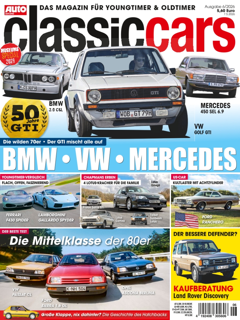 AUTO ZEITUNG ClassicCars Flexi-Abo - keine Verpflichtung