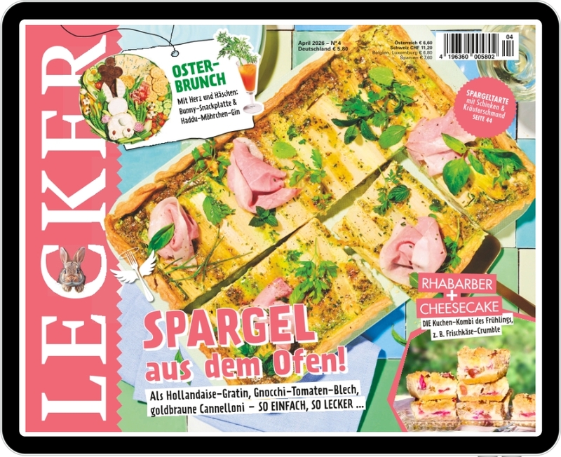 LECKER ePaper Flexi-Abo - keine Verpflichtung