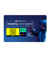 80 &euro; BestChoice Streaming & Entertainment Gutschein