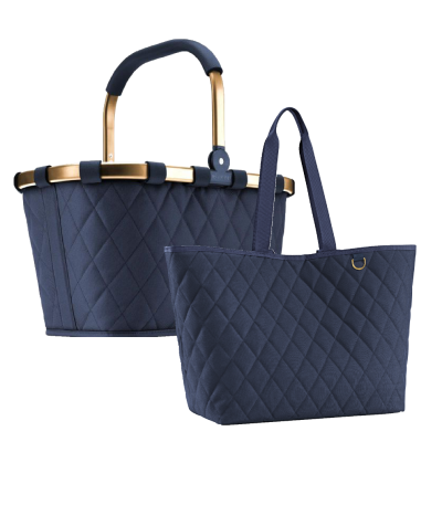 Prämie Reisenthel Set 2 Teile. rhombus midnight go zum Abo
