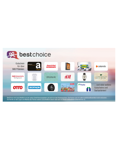 10 Euro BestChoice Premium Gutschein