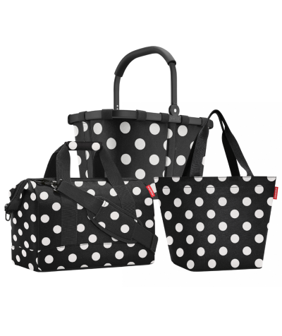 Prämie reisenthel Set 3-tlg., dots white zum Abo