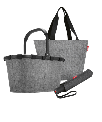 Prämie reisenthel Set  3 Teile., twist silver zum Abo