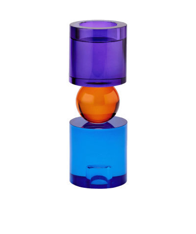 Prämie SARI Kerzenhalter blau/orange/lila zum Abo