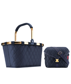 Prämie reisenthel Set 2-tlg., rhombus midnight gold zum Abo