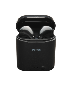 Denver Bluetooth Wireless Earbuds, black