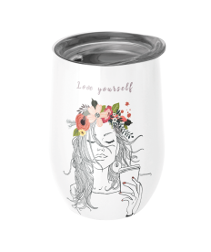 bioloco office Thermobecher, love yourse