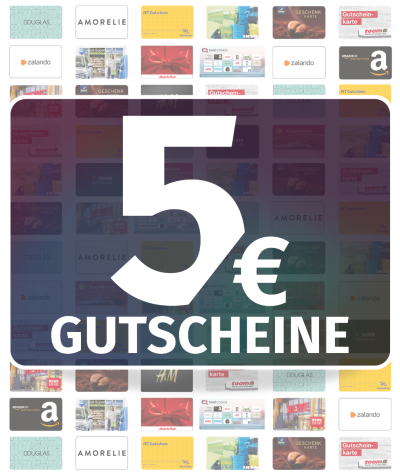 Prämie 5€ Gutschein zum Abo