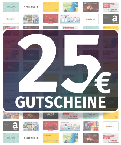 Prämie 25€ Gutschein zum Abo
