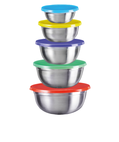 Prämie KING Edelstahl Schüsselset, 5-tlg. zum Abo