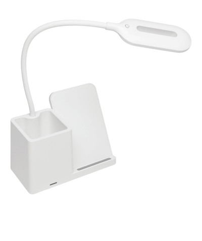 Prämie Schreibtischlampe mit Ladestation zum Abo