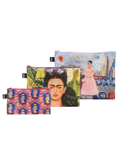 Prämie LQI Zip Bags Frida Kahlo zum Abo