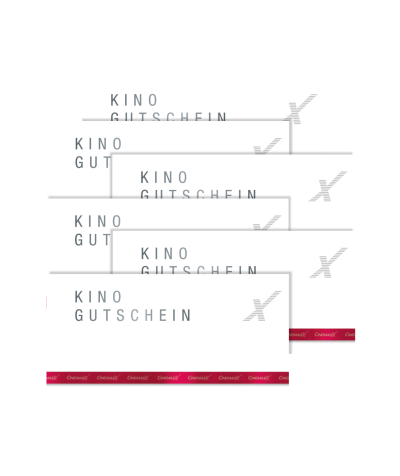 Prämie CinemaxX Kinogutscheine (6 Stück) zum Abo