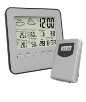 Wetterstation mit Au&szlig;entemperatur-Anzeige