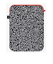 LOQI Laptop Sleeve "Keith Harings"