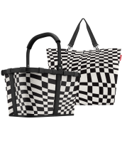 Prämie Reisenthel Set 2 Teile, op-art zum Abo