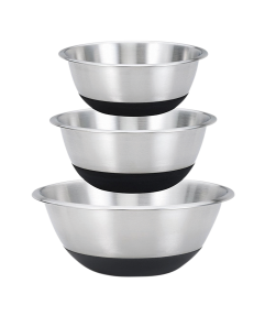 KING Sch&uuml;sselset 3tlg. black steel