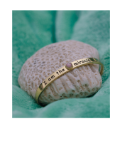 Prämie Armreif "I am the miracle" zum Abo