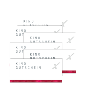 Prämie CinemaxX Kinogutscheine (6 Stück) zum Abo