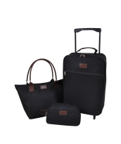 Prämie Reise Set, 3tlg. schwarz-braun zum Abo