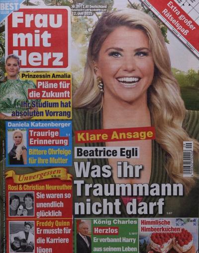 FRAU MIT HERZ