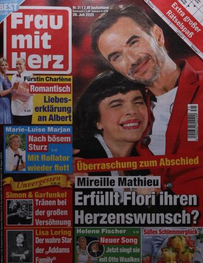 FRAU MIT HERZ
