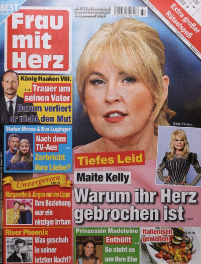 FRAU MIT HERZ